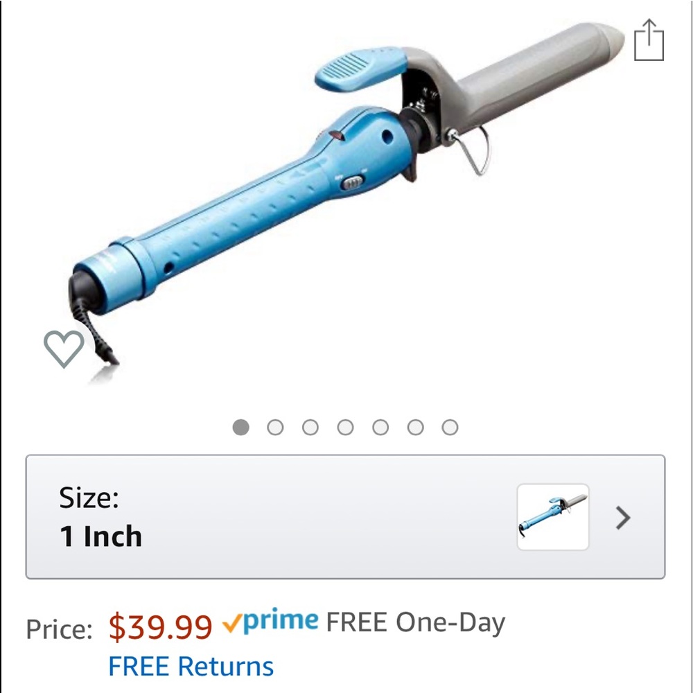 BaByliss Pro Titanium Curling Iron